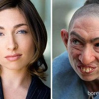 Siapa sangka jika pemain Pepper dalam seri American Horror Story adalah seorang wanita. Naomi Grossman bahkan harus memakai gigi palsu yang membuat penampilannya tak dikenali. Foto: Boredpanda