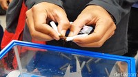 Aksi sosial ini untuk mengurangi kecanduan rokok.