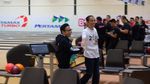Momen Jokowi Kalahkan Cak Imin Saat Main Bowling di Jakabaring