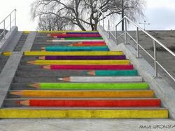 Deretan Anak Tangga Berseni dari Berbagai Negara