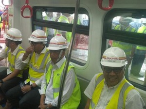 Jajal LRT Jakarta, Budi Karya: Kedap Suara, Mulus