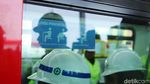 Penampakan Terkini Kerennya Jeroan Gerbong LRT Jakarta