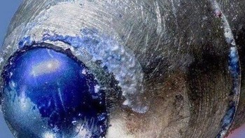 Mata bolpoint. Foto: instagram.com/pod.mikroskopom