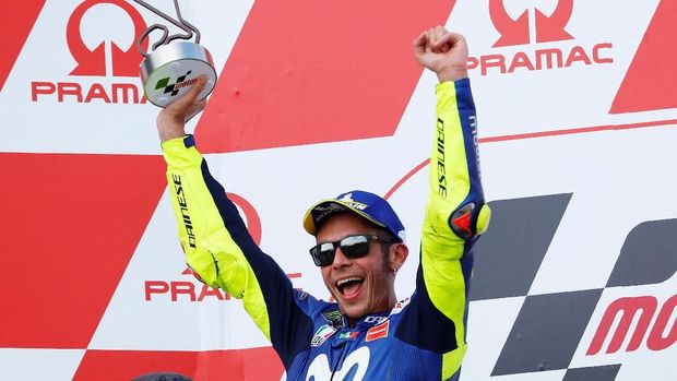 Valentino Rossi mengincar gelar juara dunia kesepuluh.