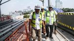Wuss, Menhub Jajal LRT Jakarta Sebelum Diresmikan