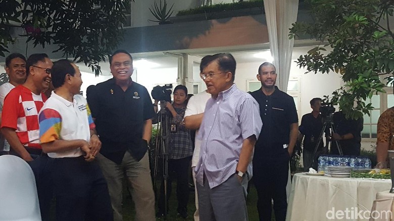 Wapres JK Gelar Nobar Final Piala Dunia 2018 di Rumah Dinas Wapres JK Gelar Nobar Final Piala Dunia 2018 di Rumah Dinas