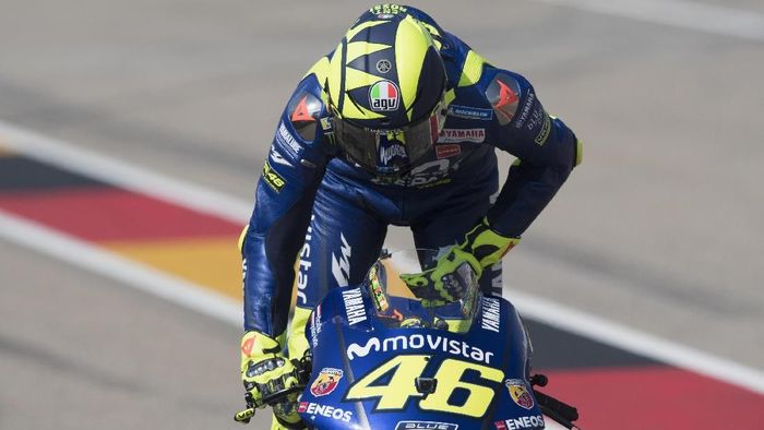 Valentino Rossi akan start dari posisi keenam di MotoGP Jerman (Foto: Mirco Lazzari gp/Getty Images) Valentino Rossi akan start dari posisi keenam di MotoGP Jerman (Foto: Mirco Lazzari gp/Getty Images)