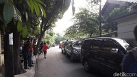 Penggeledahan KPK di rumah Sofyan Basir.  
