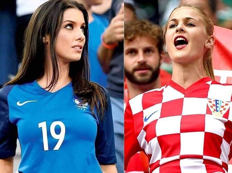 Suporter Jelita Kroasia dan Prancis Panaskan Instagram
