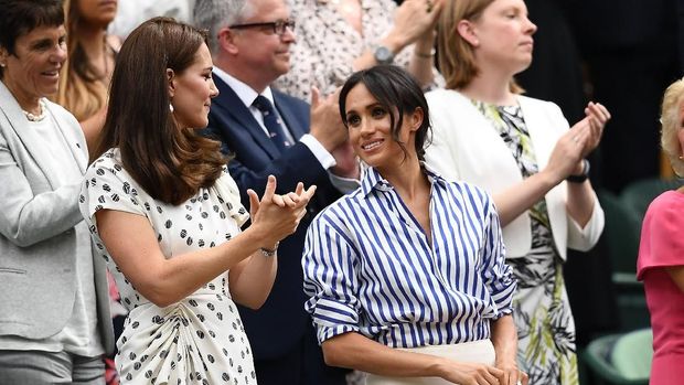 Meghan Markle Disebut Langgar Aturan saat Hadir di Pertandingan Wimbledon