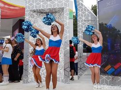 Vivo dan Si Cantik Nex Tebar Pesona di Final Piala Dunia