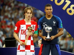 Mbappe vs Modric di Laureus Awards 2019