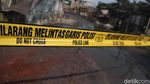 Pasca Kebakaran, Gudang Material di Sunter Rata dengan Tanah