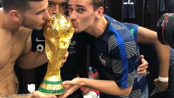 Lucas Hernandez memajang foto ini di Instagram. Foto: istimewa
