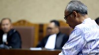 Bimanesh terbukti melanggar Pasal 21 Undang-Undang Nomor 31 Tahun 1999 tentang Pemberantasan Tindak Pidana Korupsi sebagaimana diubah dengan UU Nomor 20 Tahun 2001 juncto Pasal 55 Ayat 1 ke-1 KUHP.
