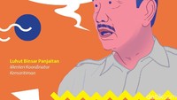 Menteri Koordinator Kemaritiman, Luhut Binsar Panjaitan. Foto: Nadia Permatasari/Infografis.