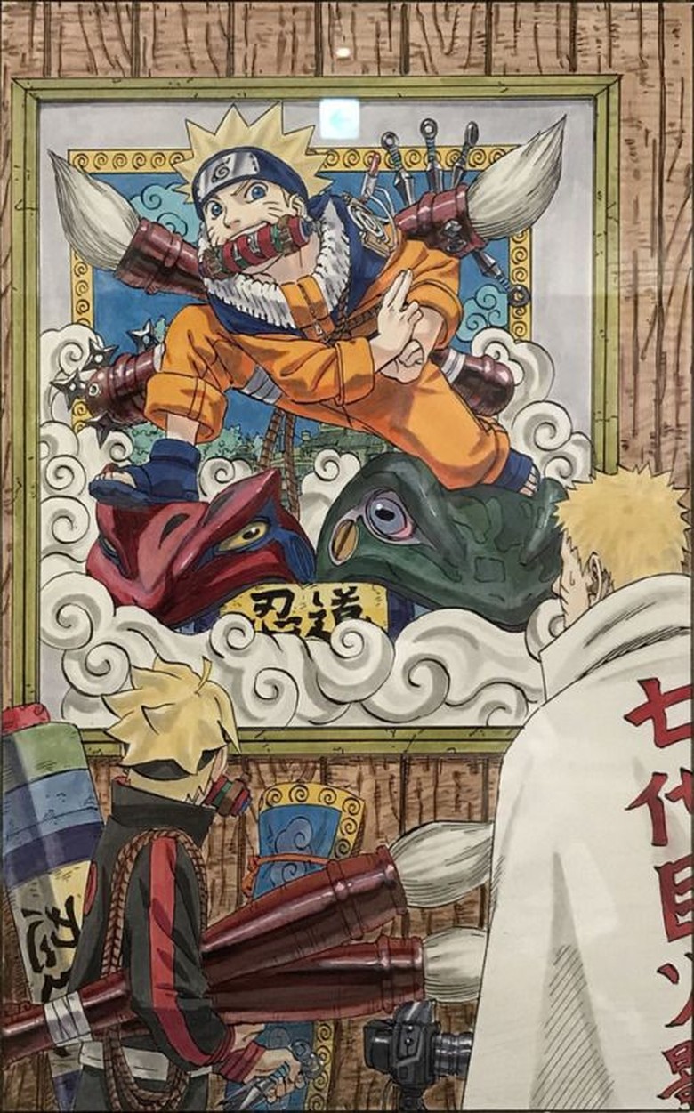 Mural Masa Lalu Naruto Bikin Kaget Boruto Di Sampul Terbaru