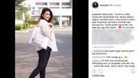 Hal tak mengenakan dialami Audy Item yang dikomentari penampilannya itu hingga membuat sang suami, Iko Uwais membelanya dan menyebut akan terus membela Audy hingga mati. Dok. Instagram/audyitem