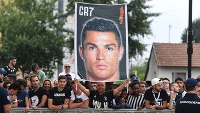 Sambutan Meriah Juventini untuk Ronaldo
