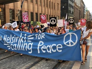 Gelombang Protes Sambut Pertemuan Trump dan Putin di Helsinki