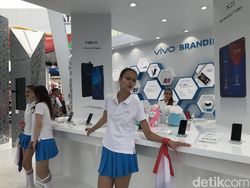 Vivo dan Si Cantik Nex Tebar Pesona di Final Piala Dunia