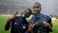 Kompatriot Kante di Timnas Prancis, Paul Pogba juga dipastikan absen di Piala Dunia Qatar 2022. Keduanya absen lantaran cedera. (Foto: Reuters)