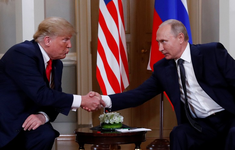 Bertemu Putin di Finlandia, Trump Puji Piala Dunia Rusia 2018 Bertemu Putin di Finlandia, Trump Puji Piala Dunia Rusia 2018