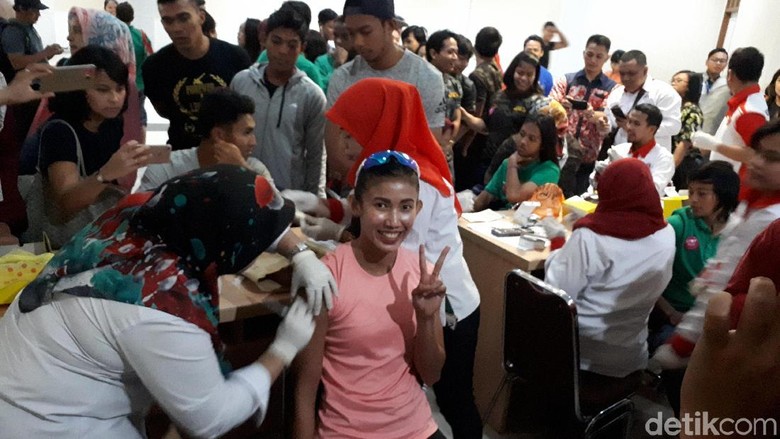 Sebulan Jelang Asian Games, Atlet Jalani Vaksinasi Influenza Sebulan Jelang Asian Games, Atlet Jalani Vaksinasi Influenza