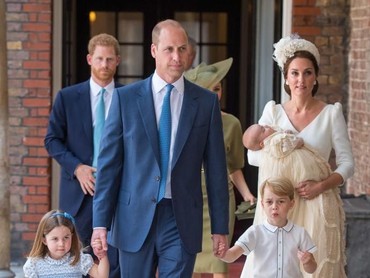 Foto-foto Pembaptisan Anak-anak Pangeran William-Kate 