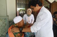 Jemaah Haji Kloter Pertama Masuk Embarkasi, Jalani Rekam Biometrik