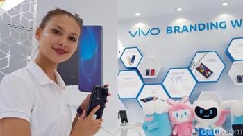 Vivo Nex juga jadi senjata andalan Vivo untuk masuk ke pasar Rusia. Foto: Achmad Rouzni Noor/detikinet