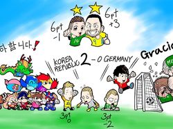 Unik! Perjalanan Piala Dunia 2018 versi Manga