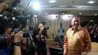 Sofyan usai memberikan keterangan pers.