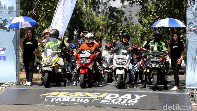 Yamaha Maxi Day di Magelang Foto: Pertiwi Yamaha Maxi Day di Magelang Foto: Pertiwi