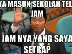 Kumpulan Meme Lucu Hari Pertama Sekolah
