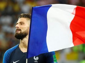 Giroud di Piala Dunia 2018: 0 Tendangan ke Gawang, 0 Gol, 1 Trofi