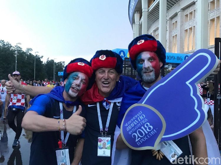 Kehebohan Fans Usai Final Piala Dunia 2018