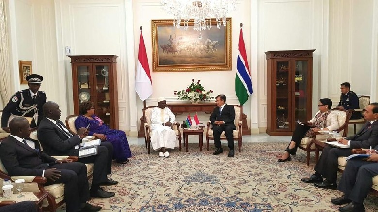 JK Terima Kunjungan Wapres Gambia di Istana Wapres JK Terima Kunjungan Wapres Gambia di Istana Wapres