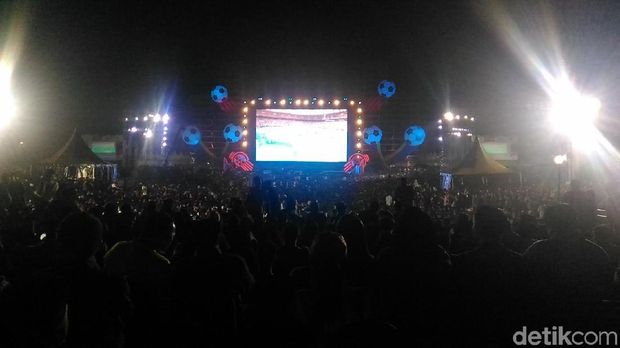 Penonton di BSD Bersorak Atas Kemenangan Prancis di Piala Dunia
