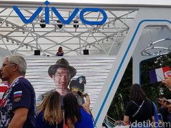 Vivo dan Si Cantik Nex Tebar Pesona di Final Piala Dunia