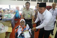 Jemaah Haji Kloter Pertama Masuk Embarkasi, Jalani Rekam Biometrik
