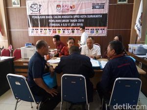 Baru Nasdem dan PKS yang Daftarkan Bacaleg di KPU Surakarta