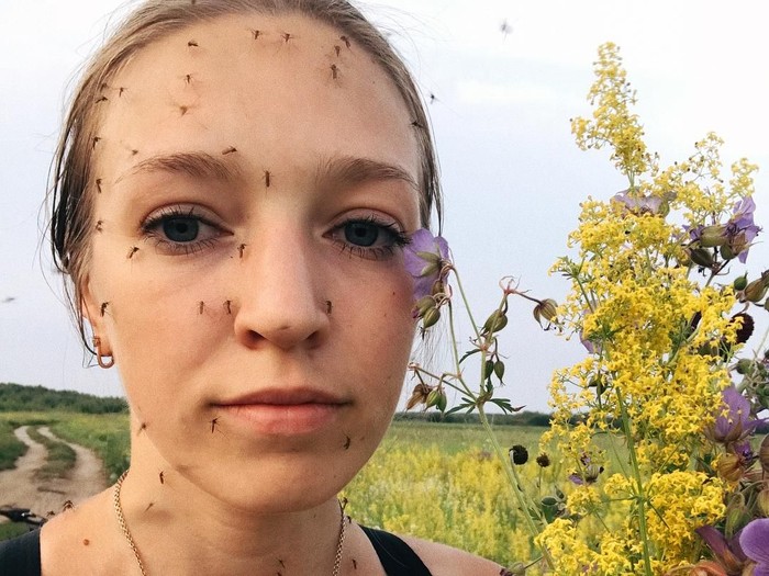 Siapa yang merinding geli lihat potret ini? (Foto: Instagram/anastasiagav) Siapa yang merinding geli lihat potret ini? (Foto: Instagram/anastasiagav)