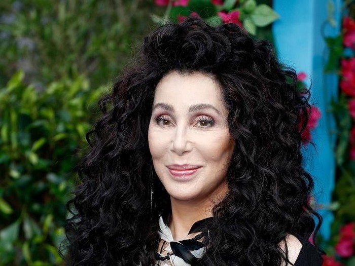 LONDON, ENGLAND - JULY 16:  Cher attends the UK Premiere of Mamma Mia! Here We Go Again at Eventim Apollo on July 16, 2018 in London, England.  (Photo by John Phillips/Getty Images)