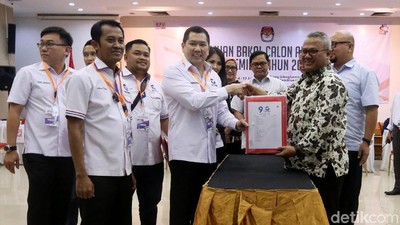 Hary Tanoe Daftarkan Bacaleg Perindo ke KPU