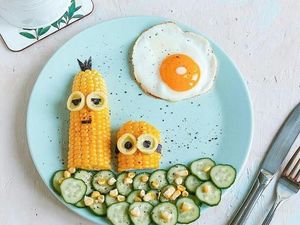 Gemas! Makanan Si Kecil Ini Makin Seru Kalau Dibentuk Minion Hingga Kucing