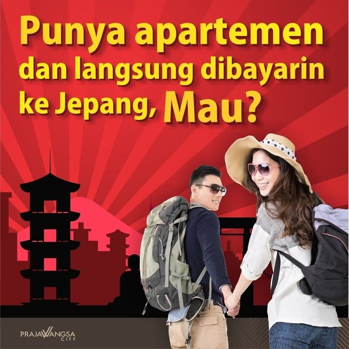 Punya Apartemen dan Langsung Dibayarin ke Jepang, Mau?