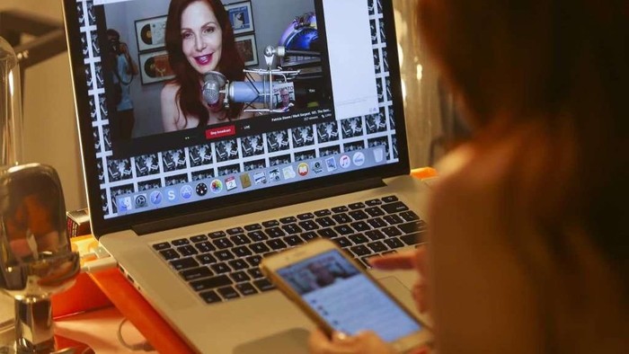 Patricia Steere, YouTuber penganut Bumi datar. Foto: Houston Chronicle Patricia Steere, YouTuber penganut Bumi datar. Foto: Houston Chronicle