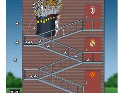 Ronaldo Mendarat di Juventus, Media Sosial Meletus