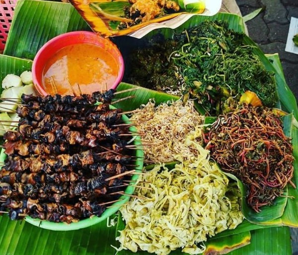 pecel semanggi makanan khas surabaya